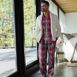 Men's Flannel Pajama Set, alternative image