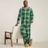 Men's Flannel Pajama Set, alternative image