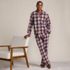 Men's Flannel Pajama Set, alternative image