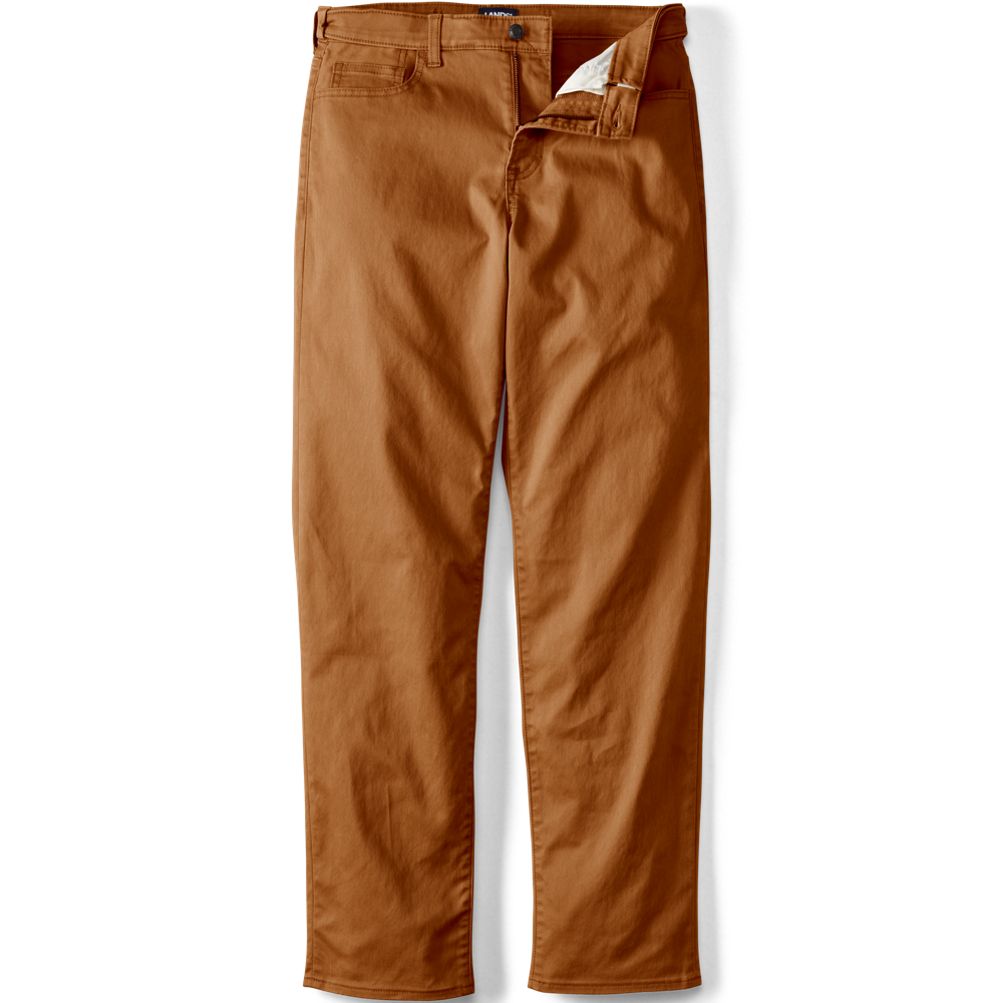 Men's Travel Kit Comfort Waist Traditional Fit 5 Pocket Pant