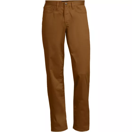 Men's Travel Kit Comfort Waist Traditional Fit 5 Pocket Pant - primary