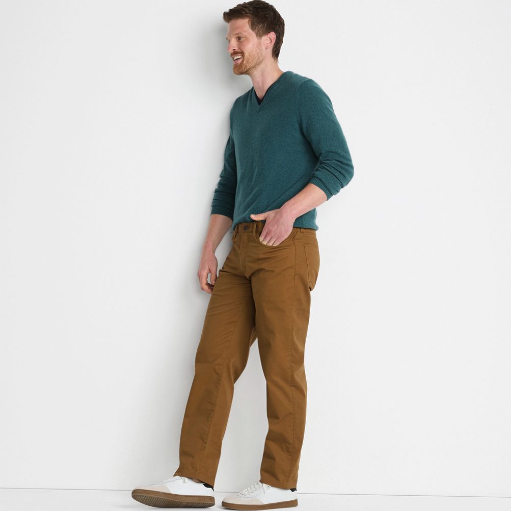 HOLE 536] Stretch Chino Pants -Sumi-