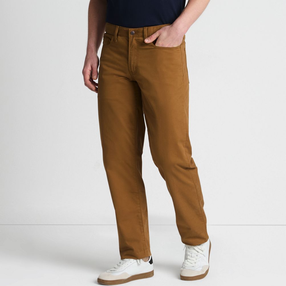 Men's Travel Kit Comfort Waist Traditional Fit Pocket Pant