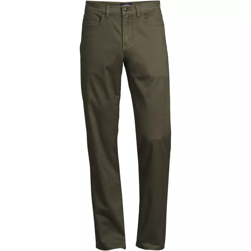 Men's Big and Tall Travel Kit Traditional Fit 5 Pocket Pant, Front