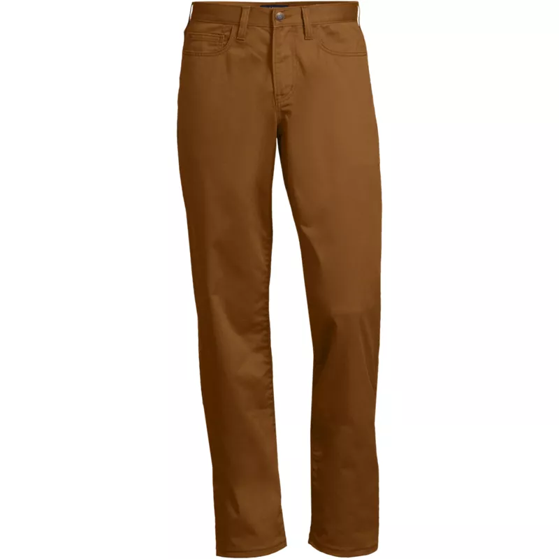 Men's Travel Kit Traditional Fit 5 Pocket Pant, Front