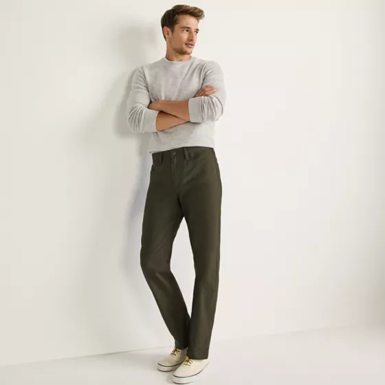 Men's Tall Travel Kit Traditional Fit 5 Pocket Pant - primary