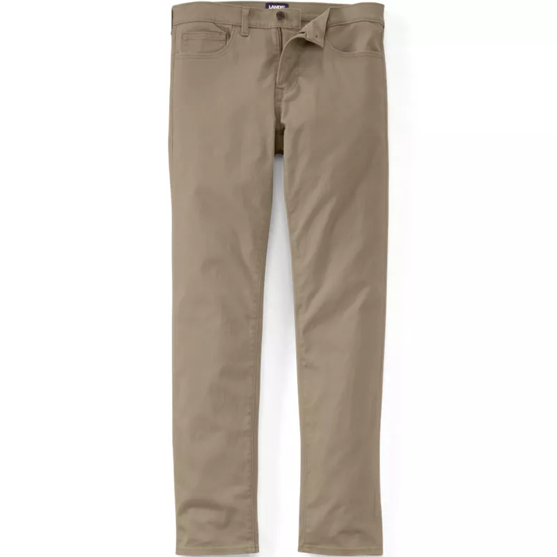Men's Big and Tall Travel Kit Straight Fit 5 Pocket Pant, alternative image