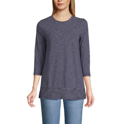 Women's Slub Jersey Tunic Lands' End