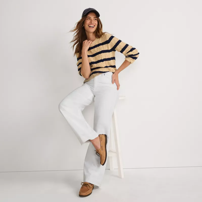 High Rise Wide Leg Denim Jeans, alternative image