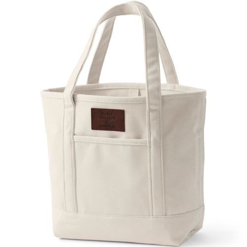 Lands' End - Personalize your classic canvas tote with a monogram