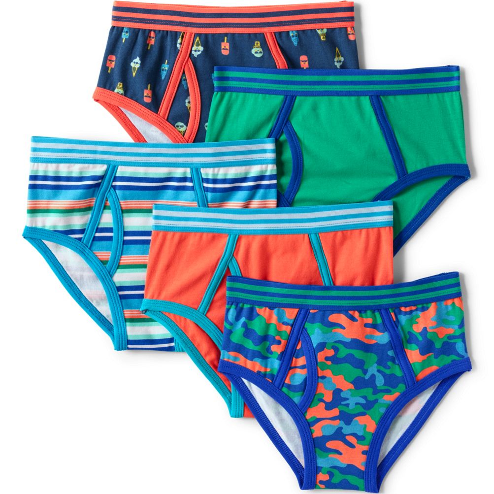 5-pack Printed Boys’ Briefs