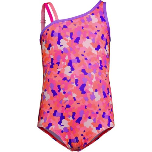 Women's Chlorine Resistant Short Sleeve Modest Tankini Top Swimsuit Built  in Soft Cup Bra Seersucker