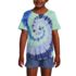 Girls Short Sleeve Curved Hem Graphic Tee Shirt, Front