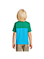 Colorblock T-Shirt mit Slub-Struktur für Jungen