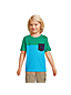Colorblock T-Shirt mit Slub-Struktur für Jungen image number 1