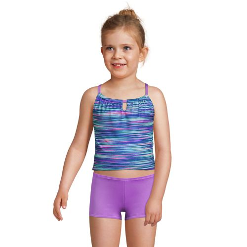 Girls Ruffle Tankini Swimsuit Top