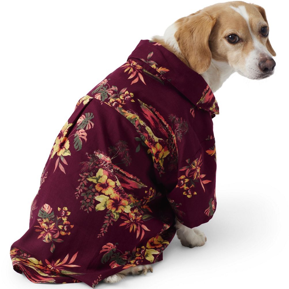 Lands end dog puffer vest deals