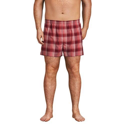 Lands end flannel store boxers