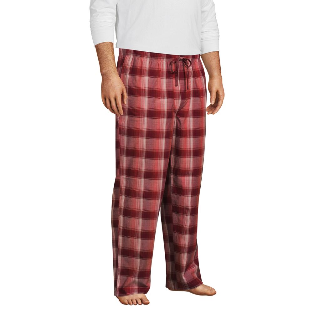Blake Shelton x Lands' End Men's Big and Tall Poplin Pajama Pants