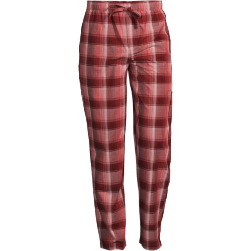 Lands' End Women's Petite Print Flannel Pajama Pants - X-small