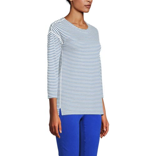Doppeljerseyshirt mit 3/4-Ärmeln für Damen image number 1