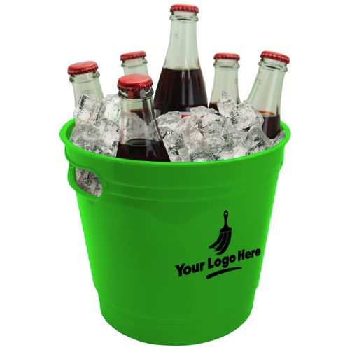 Beverage or Snack Custom Logo Party Bucket
