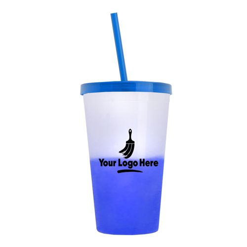 PERSONALISED COLD CUP Tumbler Straw Cup Reusable Plastic Cup 