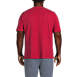 Men's Big and Tall Short Sleeve Garment Dye Slub Pocket Tee, Back