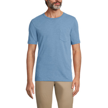 T-Shirt Flammé avec Poche poitrine et Manches Courtes, Homme Stature Standard image number 0