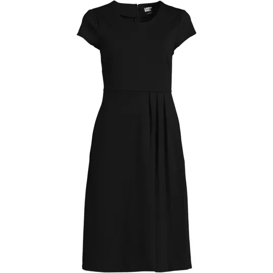 Womens Black Fit & Flare Dresses | Lands' End