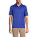 Men's Rapid Dry Short Sleeve Print Polo Shirt, Front