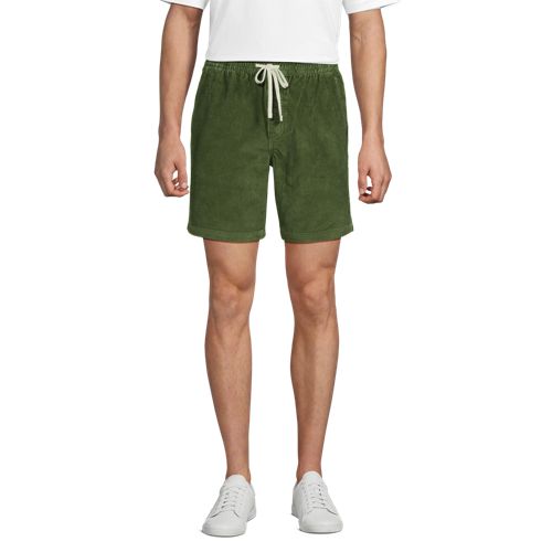  Lands' End Chino-shorts Mit Dehnbund, Herren, Größe:44-46 Regular, Grün, Elasthan/baumwoll-mischung, By Lands' End 