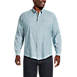 Men's Big and Tall Long Sleeve Traditional Fit Chambray Shirt, Front