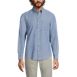 Men's Long Sleeve Chambray Shirt, Front