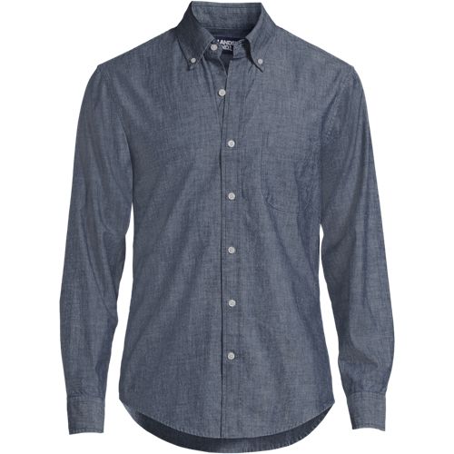 Lands end mens hot sale shirts uk