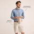 Men's Long Sleeve Chambray Shirt, alternative image