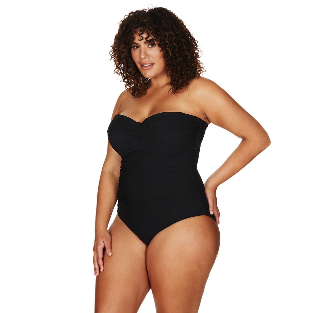 Figleaves Curve Embellished Swimsuit One Piece Beach Pool Holiday