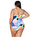 Artesands Women's Plus Size Arte A La Rue Monet Curve Fit Underwire Convertible One Piece Swimsuit, Back