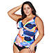 Artesands Women's Arte A La Rue Delacroix Curve Fit V-Neck Adjustable Tankini Top Swimsuit, alternative image