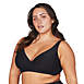 Artesands Women's Plus Size Hues Delacroix Curve Fit V-Neck Adjustable Bikini Top Swimsuit, alternative image