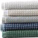 Turkish Quick-Dry Cotton Textured Gingham 6-Piece Towel Set, alternative image