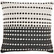 Mina Victory Woven Dotted Line Indoor Outdoor Decorative Throw Pillow, alternative image