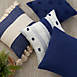 Mina Victory Life Styles Woven Diagonal Cotton Decorative Throw Pillow, alternative image
