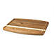 Picnic Time Ovale Acacia Wood Cutting Board, Front