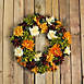 Northlight 19.25" Artificial Autumn Chrysanthemum Thanksgiving Fall Wreath, alternative image