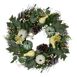 Northlight 22" Artificial Pumpkin and Berries Fall Wreath, Front