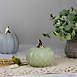 Northlight 7" Diamond Texture Ceramic Pumpkin Table Top Decoration, alternative image