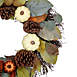 Northlight 24" Artificial Pumpkin Pinecone and Gourd Fall Wreath, alternative image