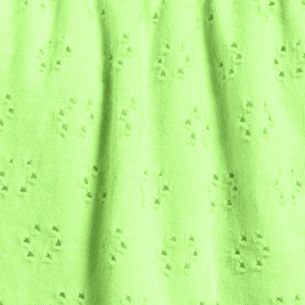 Girls Short Sleeve Eyelet Ruffle Sleeve Top | Lands' End