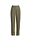 Pantalon Fuselé en Lin à Taille Haute, Femme Stature Standard image number 3